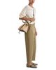 Reiss Reiss Women's Davina Raffia Effect Ballet Flats - 2