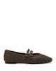 Reiss Reiss Women's Elizabeth Woven Leather Ballerina Flats - 1