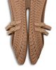 Reiss Reiss Women's Jute Leather Ballet Flats - 5