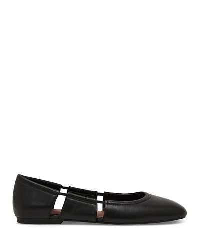 Reiss Reiss Women's Leona Cutout Leather Ballet Flats