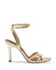 Reiss Reiss Women's Metallic Leather Stiletto Sandals - 1