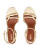 Reiss Reiss Women's Metallic Leather Stiletto Sandals - 2