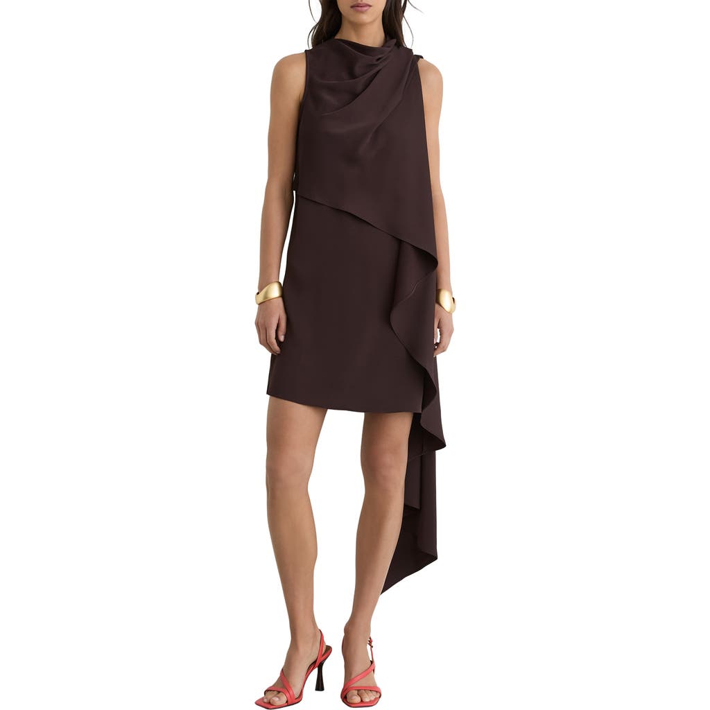 Reiss Reiss Wrenley Cowl Neck Minidress