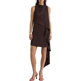 Reiss Reiss Wrenley Cowl Neck Minidress