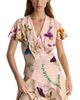 Reiss Reiss x Nybg SS26 Short Sleeve Floral Dress - 3