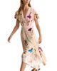 Reiss Reiss x Nybg SS26 Short Sleeve Floral Dress - 5
