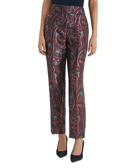 Reiss Reiss Zayla Jacquard Ankle Pants