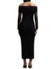Reiss Women's Angelica Off-the-Shoulder Body-Con Midi-Dress - 4