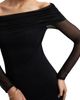 Reiss Women's Angelica Off-the-Shoulder Body-Con Midi-Dress - 5