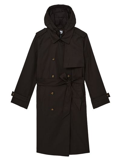 Reiss Women's Azura Hooded Trench Coat
