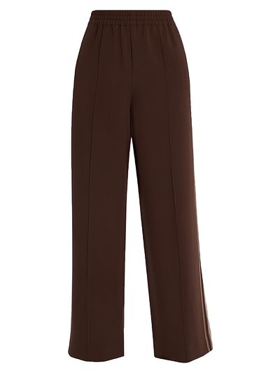 Reiss Women's Robyn Striped Wide-Leg Knit Pants