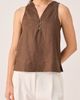 Reistor Reistor Button Neck Top - 1
