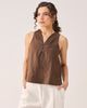 Reistor Reistor Button Neck Top - 5