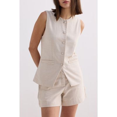 Reistor Reistor Cotton Tweed Vest Jacket