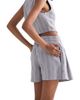 Reistor Reistor Cropped Cotton Tweed Vest - 3