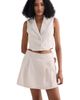 Reistor Reistor Cropped Cotton Tweed Vest Set - 5