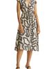 Reistor Reistor Deep V-neck Gathered Dress - 1