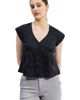 Reistor Reistor Deep V-neck Short Top - 5