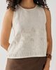 Reistor Reistor Embroidered Button Back Top - 1