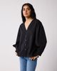 Reistor Reistor Embroidered Shirt with Long Balloon Sleeves - 3
