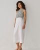 Reistor Reistor Fitted Overlap Midi Skirt - 4