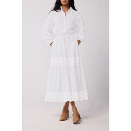 Reistor Reistor Flowing Tiered Maxi Dress
