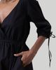 Reistor Reistor Gathered Elbow Sleeve Short Dress - 5