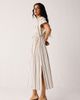 Reistor Reistor Maxi Gathered Dress with Side Slits - 3