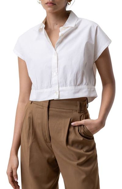 Reistor Reistor Oversized Crop Shirt