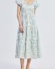 Reistor Reistor Puff Sleeve Tiered Maxi Dress - 1