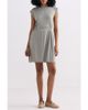 Reistor Reistor Short Dress With Smocking Side Detail - 1