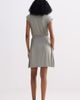 Reistor Reistor Short Dress With Smocking Side Detail - 2