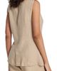 Reistor Reistor Sleeveless Hemp Jacket Set - 3