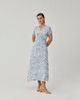 Reistor Reistor Soft Floral Wrap Midi Dress - 1