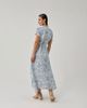 Reistor Reistor Soft Floral Wrap Midi Dress - 2