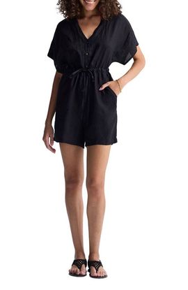 Reistor Reistor V neck Drawstring Romper