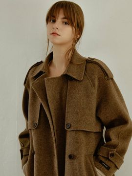RE_L Fave Double Handmade Coat_Brown