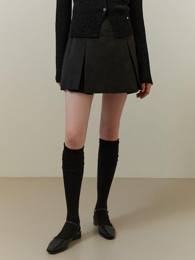 RE_L Petite Mini Skirt - Black