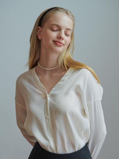 RE_L Shore V Blouse
