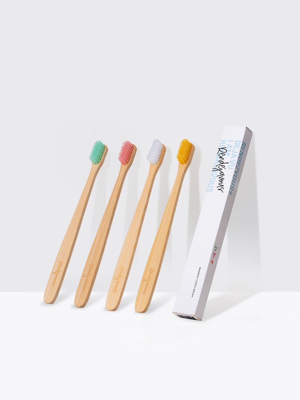 Rendejavous Beauty Bamboo Eco-friendly Toothbrush