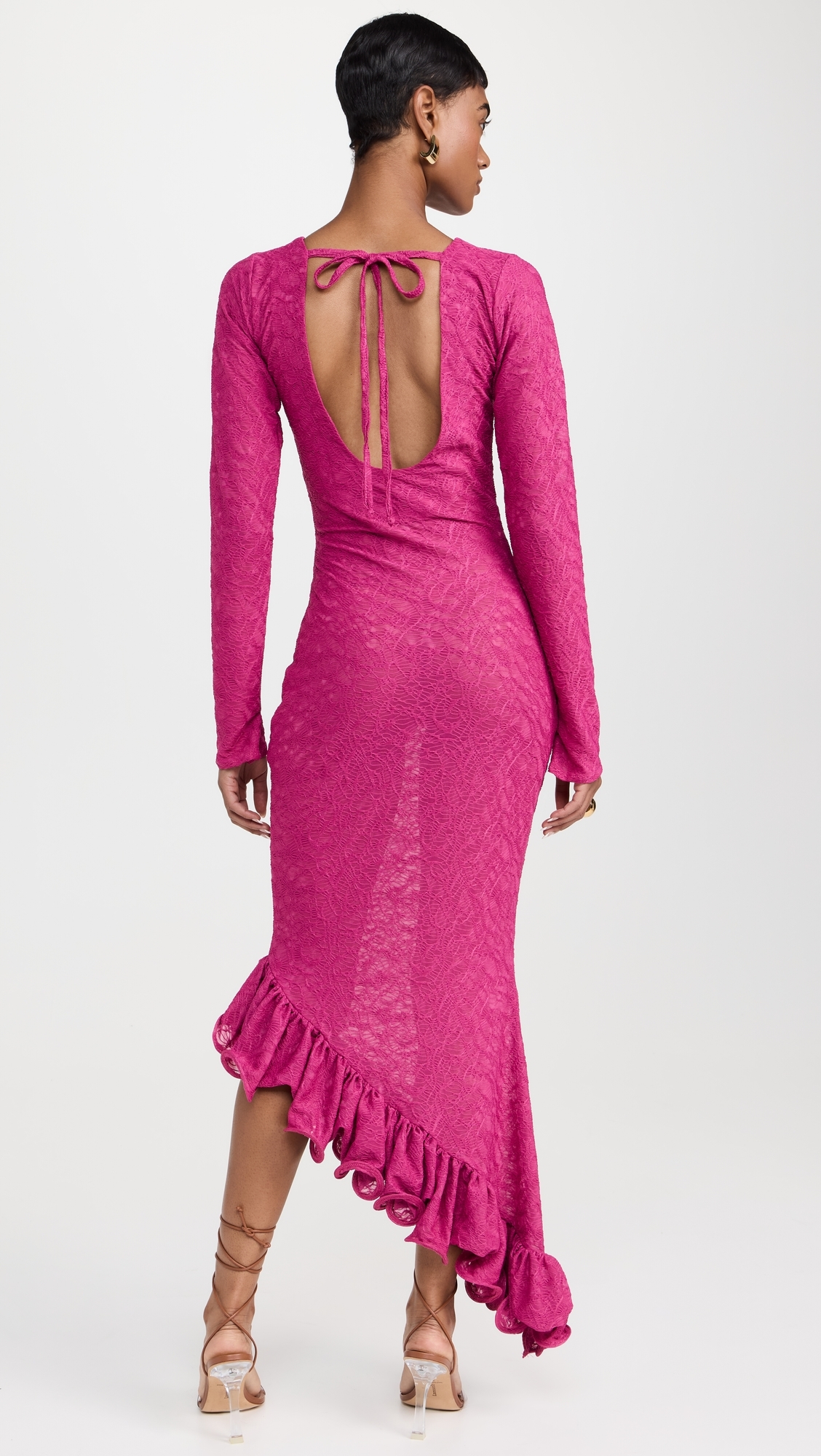 Rendoll - Ami Midi Dress Pink 8 Rendoll - Ami Midi Dress Pink 8