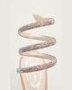 Rene Caovilla 80mm Cleo Embellished Leather Snake-Wrap Sandals - 3