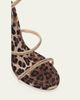 Rene Caovilla Cleo Animalier 105MM Satin Sandals - 4