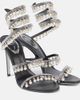 Rene Caovilla Rene Caovilla 85 embellished satin sandals - 1