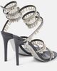 Rene Caovilla Rene Caovilla 85 embellished satin sandals - 2