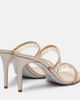 Rene Caovilla Rene Caovilla Chandelier embellished satin mules - 5
