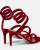 Rene Caovilla Rene Caovilla Cleo 80 velvet sandals - 3