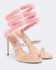 Rene Caovilla Rene Caovilla Cleo embellished shearling-trimmed sandals - 1