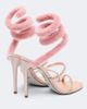 Rene Caovilla Rene Caovilla Cleo embellished shearling-trimmed sandals - 4