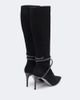 Rene Caovilla Rene Caovilla Cleo embellished suede knee-high boots - 3